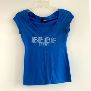 Bebe Sport Y2K v-neck